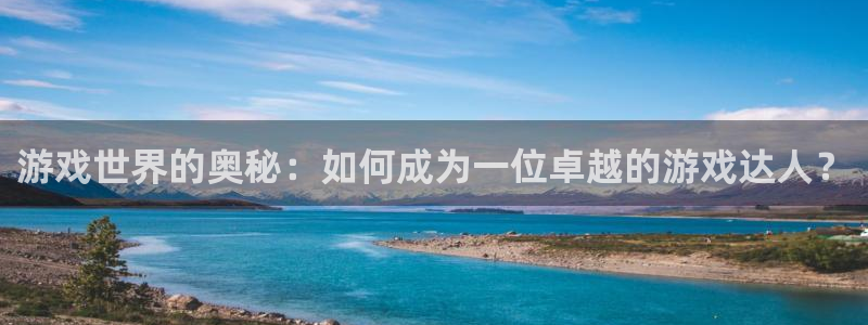 沐鸣娱乐注册登录平台下载：游戏世界的奥秘：如何成为一位卓越的