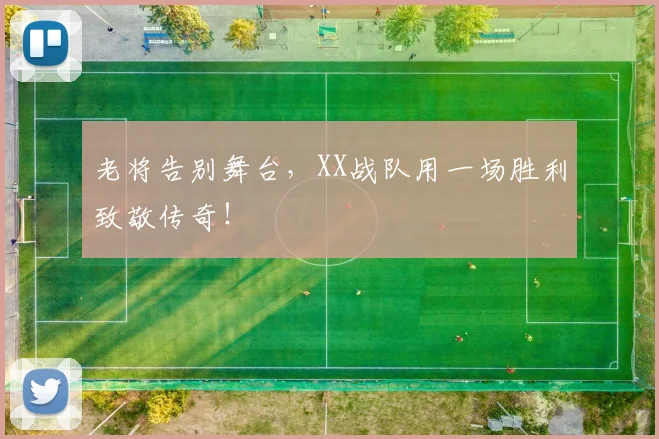 老将告别舞台,XX战队用一场胜利致敬传奇!